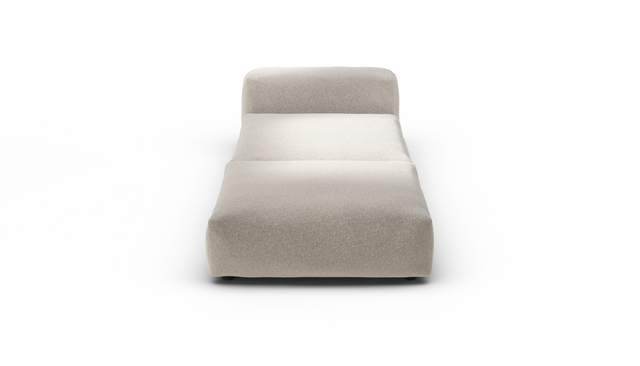 vetsak | Sofa Set 07 - Sun Lounger - Nub - Creme | Modulaire Sofa | 2 Zits | Daybed | Chaiselounge