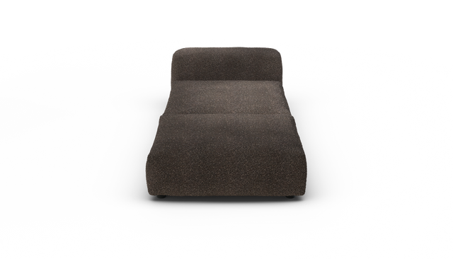 vetsak | Sofa Set 07 - Sun Lounger - Nub - Walnut | Modulaire Sofa | 2 Zits | Daybed | Chaiselounge