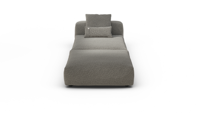 vetsak | Sofa Set 07 - Sun Lounger - Pebble - Platinum | Modulaire Sofa | 2 Zits | Daybed | Chaiselounge