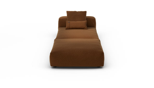 vetsak | Sofa Set 07 - Sun Lounger - Pebble - Sundried | Modulaire Sofa | 2 Zits | Daybed | Chaiselounge