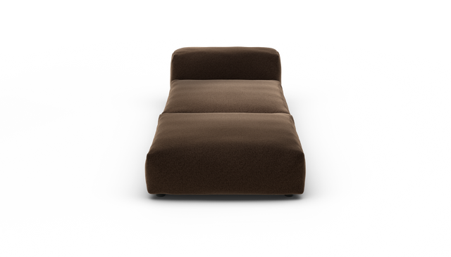 vetsak | Sofa Set 07 - Sun Lounger - Pebble - Umber | Modulaire Sofa | 2 Zits | Daybed | Chaiselounge