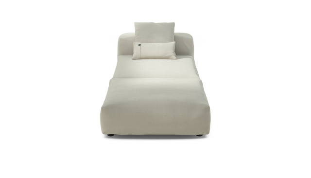 vetsak | Sofa Set 07 - Sun Lounger - Pique - Creme | Modulaire Sofa | 2 Zits | Daybed | Chaiselounge