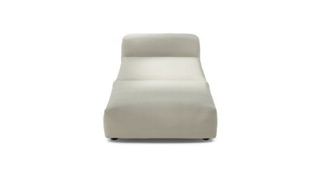 vetsak | Sofa Set 07 - Sun Lounger - Pique - Creme | Modulaire Sofa | 2 Zits | Daybed | Chaiselounge