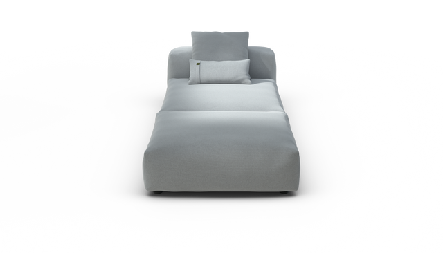 vetsak | Sofa Set 07 - Sun Lounger - Pique - Turquoise | Modulaire Sofa | 2 Zits | Daybed | Chaiselounge
