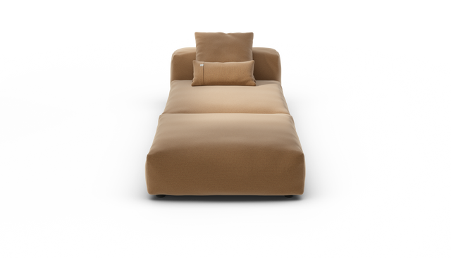 vetsak | Sofa Set 07 - Sun Lounger - Pique - Wheat | Modulaire Sofa | 2 Zits | Daybed | Chaiselounge