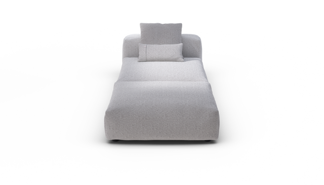 vetsak | Sofa Set 07 - Sun Lounger - Ridge - Dune | Modulaire Sofa | 2 Zits | Daybed | Chaiselounge