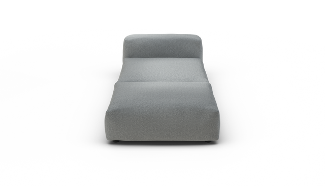 vetsak | Sofa Set 07 - Sun Lounger - Ridge - Limestone | Modulaire Sofa | 2 Zits | Daybed | Chaiselounge