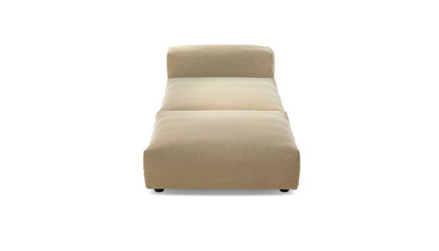 vetsak | Sofa Set 07 - Sun Lounger - Suave - Creme | Modulaire Sofa | 2 Zits | Daybed | Chaiselounge