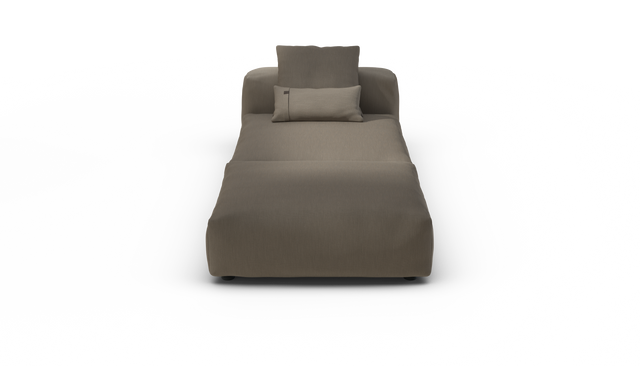 vetsak | Sofa Set 07 - Sun Lounger - Terrain - Driftwood | Modulaire Sofa | 2 Zits | Daybed | Chaiselounge