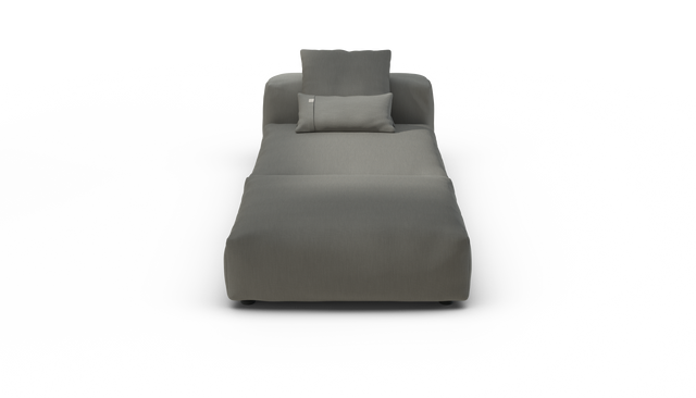 vetsak | Sofa Set 07 - Sun Lounger - Terrain - Flint | Modulaire Sofa | 2 Zits | Daybed | Chaiselounge