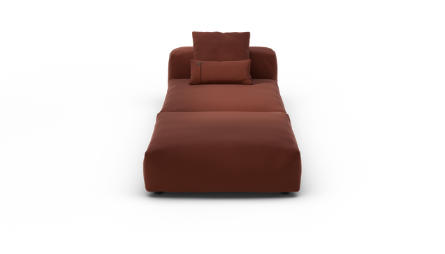 vetsak | Sofa Set 07 - Sun Lounger - Terrain - Saffron | Modulaire Sofa | 2 Zits | Daybed | Chaiselounge