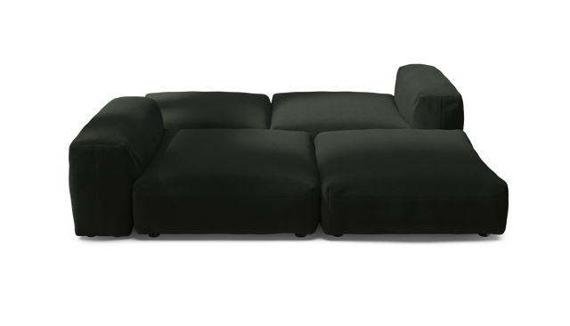 vetsak | Sofa Set 08 - Daybed - Loop Loop - Mousse | Modulaire Sofa | 6 Zits | Outdoor Island | Double lounger