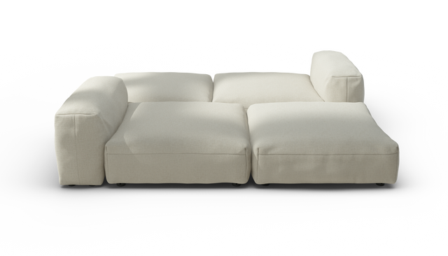vetsak | Sofa Set 08 - Daybed - Breeze - Ecru | Modulaire Sofa | 6 Zits | Outdoor Island | Double lounger