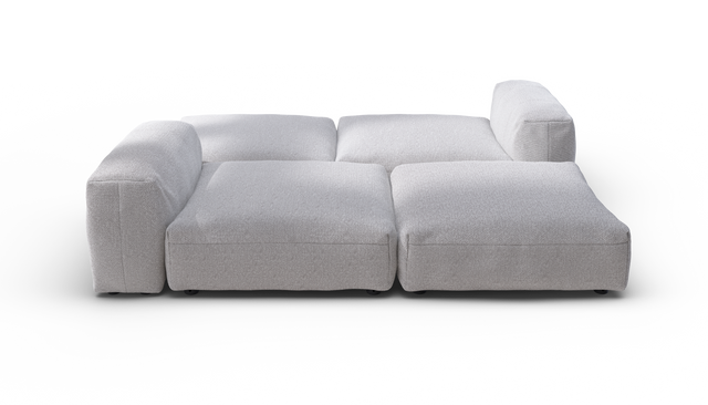 vetsak | Sofa Set 08 - Daybed - Ridge - Dune | Modulaire Sofa | 6 Zits | Outdoor Island | Double lounger