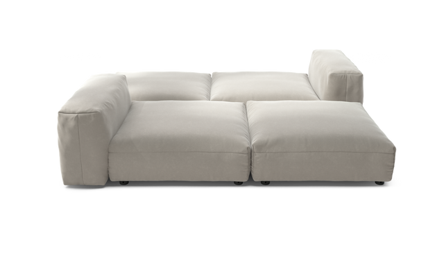 vetsak | Sofa Set 08 - Daybed - Suave - Clay | Modulaire Sofa | 6 Zits | Outdoor Island | Double lounger