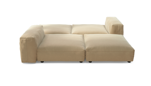 vetsak | Sofa Set 08 - Daybed - Suave - Creme | Modulaire Sofa | 6 Zits | Outdoor Island | Double lounger