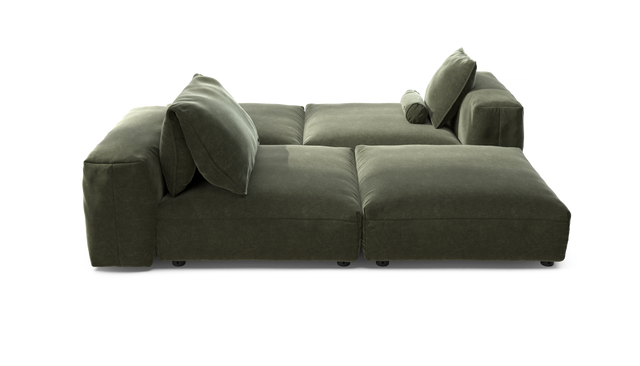 vetsak | Sofa Set 08 - Daybed - Suave - Pine | Modulaire Sofa | 6 Zits | Outdoor Island | Double lounger