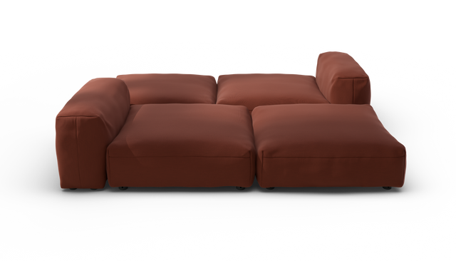 vetsak | Sofa Set 08 - Daybed - Terrain - Saffron | Modulaire Sofa | 6 Zits | Outdoor Island | Double lounger