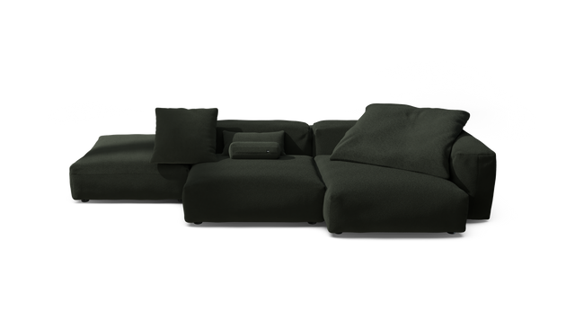 vetsak | Sofa Set 09 - The Island - Loop Loop - Mousse | Modulaire Sofa | 7 Zits | Sofa Island