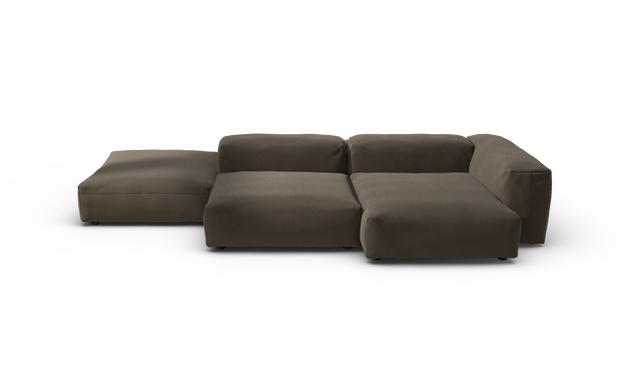 vetsak | Sofa Set 09 - The Island - Breeze - Brown | Modulaire Sofa | 7 Zits | Sofa Island