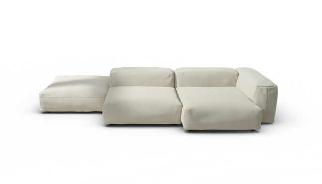 vetsak | Sofa Set 09 - The Island - Breeze - Ecru | Modulaire Sofa | 7 Zits | Sofa Island