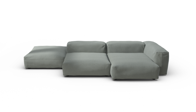 vetsak | Sofa Set 09 - The Island - Breeze - Sage | Modulaire Sofa | 7 Zits | Sofa Island