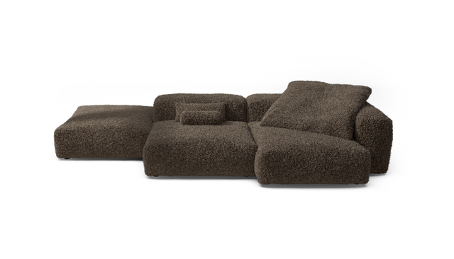 vetsak | Sofa Set 09 - The Island - Doodle - Cacao | Modulaire Sofa | 7 Zits | Sofa Island