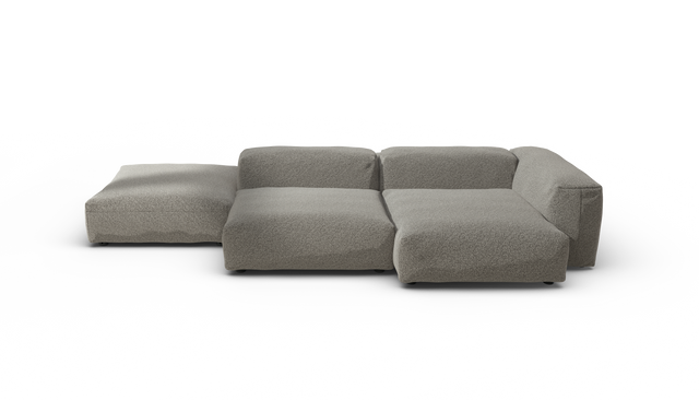 vetsak | Sofa Set 09 - The Island - Pebble - Platinum | Modulaire Sofa | 7 Zits | Sofa Island