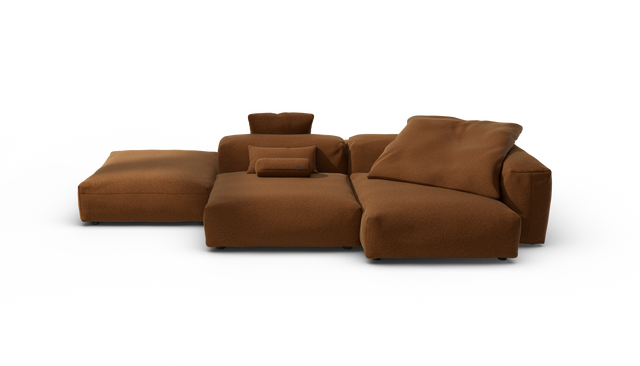 vetsak | Sofa Set 09 - The Island - Pebble - Sundried | Modulaire Sofa | 7 Zits | Sofa Island