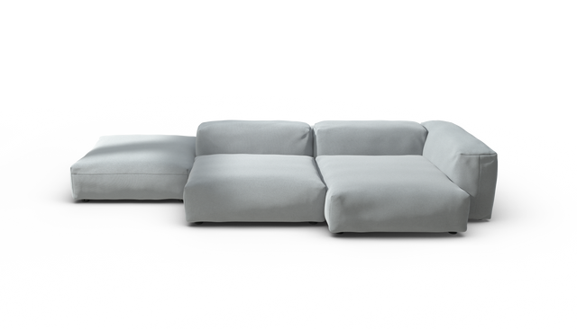 vetsak | Sofa Set 09 - The Island - Pique - Turquoise | Modulaire Sofa | 7 Zits | Sofa Island