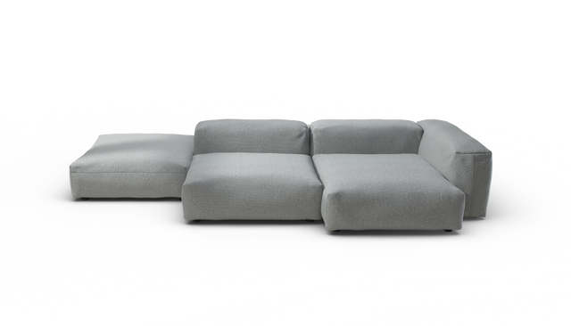 vetsak | Sofa Set 09 - The Island - Ridge - Limestone | Modulaire Sofa | 7 Zits | Sofa Island