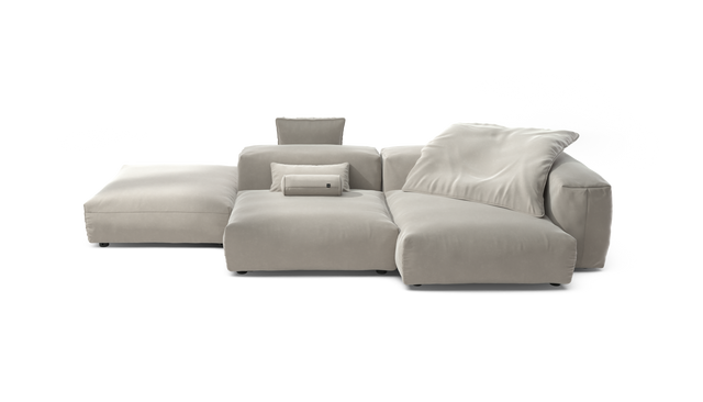 vetsak | Sofa Set 09 - The Island - Suave - Clay | Modulaire Sofa | 7 Zits | Sofa Island