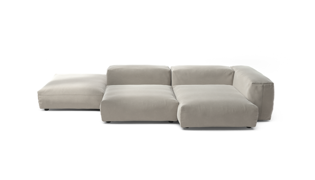 vetsak | Sofa Set 09 - The Island - Suave - Clay | Modulaire Sofa | 7 Zits | Sofa Island