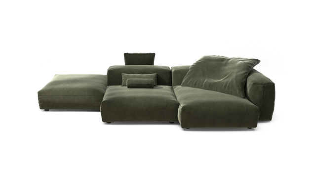 vetsak | Sofa Set 09 - The Island - Suave - Pine | Modulaire Sofa | 7 Zits | Sofa Island