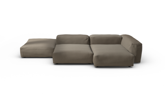 vetsak | Sofa Set 09 - The Island - Terrain - Driftwood | Modulaire Sofa | 7 Zits | Sofa Island