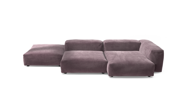 vetsak | Sofa Set 09 - The Island - Cord Velour - Blossom | Modulaire Sofa | 7 Zits | Sofa Island