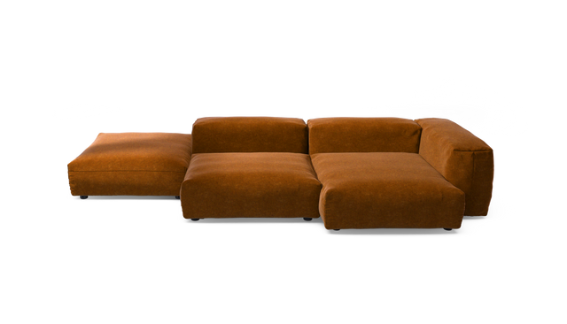 vetsak | Sofa Set 09 - The Island - Suave - Honey | Modulaire Sofa | 7 Zits | Sofa Island
