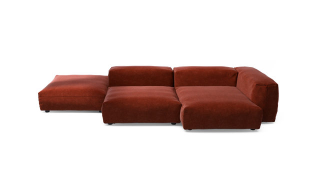 vetsak | Sofa Set 09 - The Island - Suave - Saffron | Modulaire Sofa | 7 Zits | Sofa Island