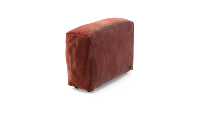 vetsak | Cover Sofa Side Medium - Cord Velour - Brick