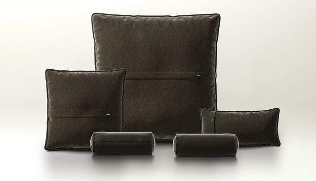 pillow set 4 - suave - anthracite