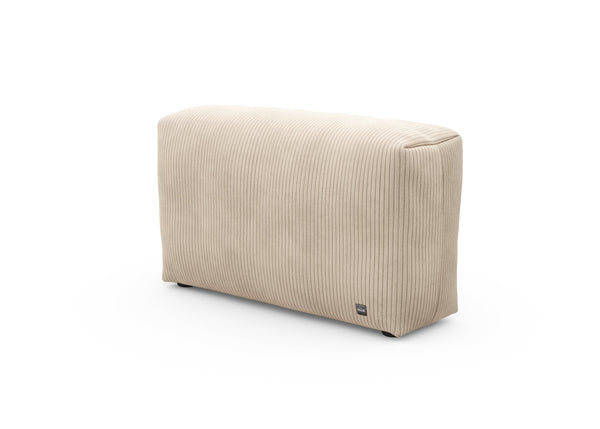 sofa side - cord velours - sand - 105cm x 31cm
