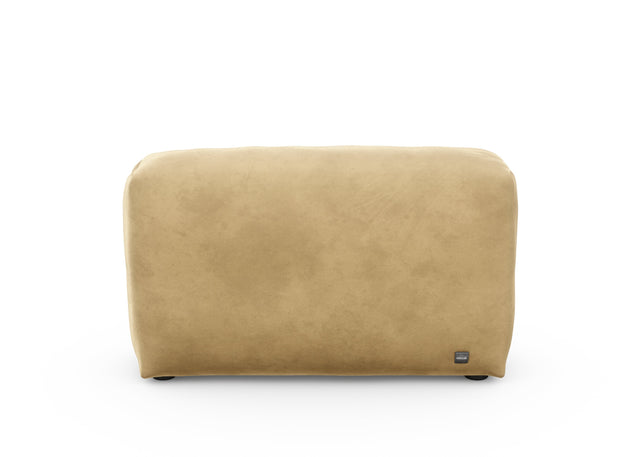 sofa side - velvet - caramel - 105cm x 31cm