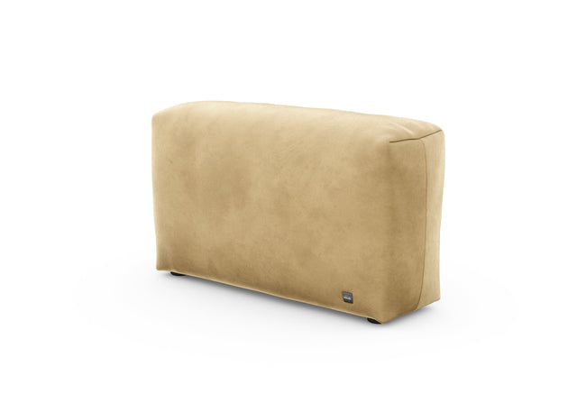 sofa side - velvet - caramel - 105cm x 31cm