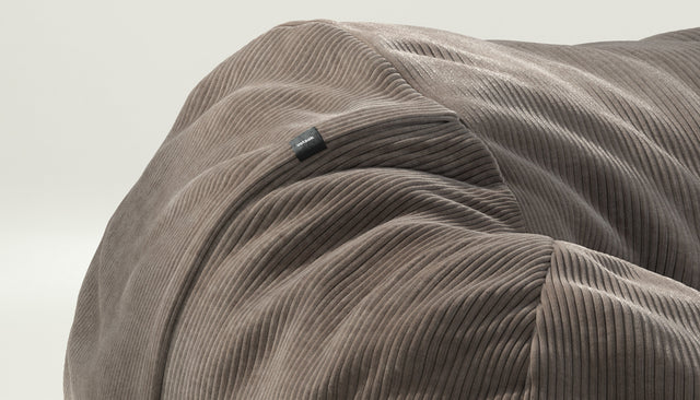 vetsak | Beanbag Large - cord velour - mocha