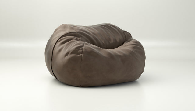 vetsak | Zitzak Large - leather - cacao