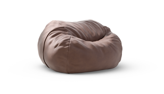 vetsak | Zitzak Large - Leather - Stone