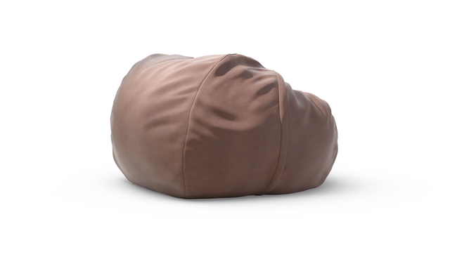 vetsak | Zitzak Large - Leather - Stone