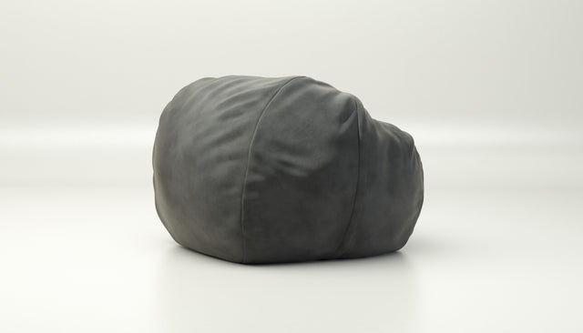 vetsak | Zitzak Medium - leather - dark grey