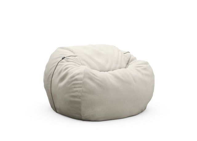 the beanbag - herringbone - light grey