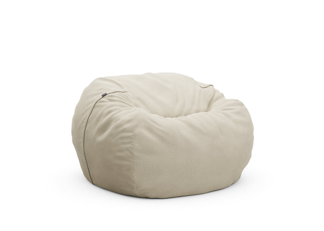 the beanbag - pique - creme